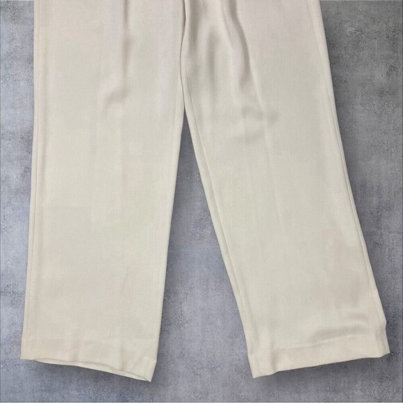 VINCE Pants Womens Size Small Tan Straight Leg Pleated Front Pull On Trousers - Picture 6 of 16